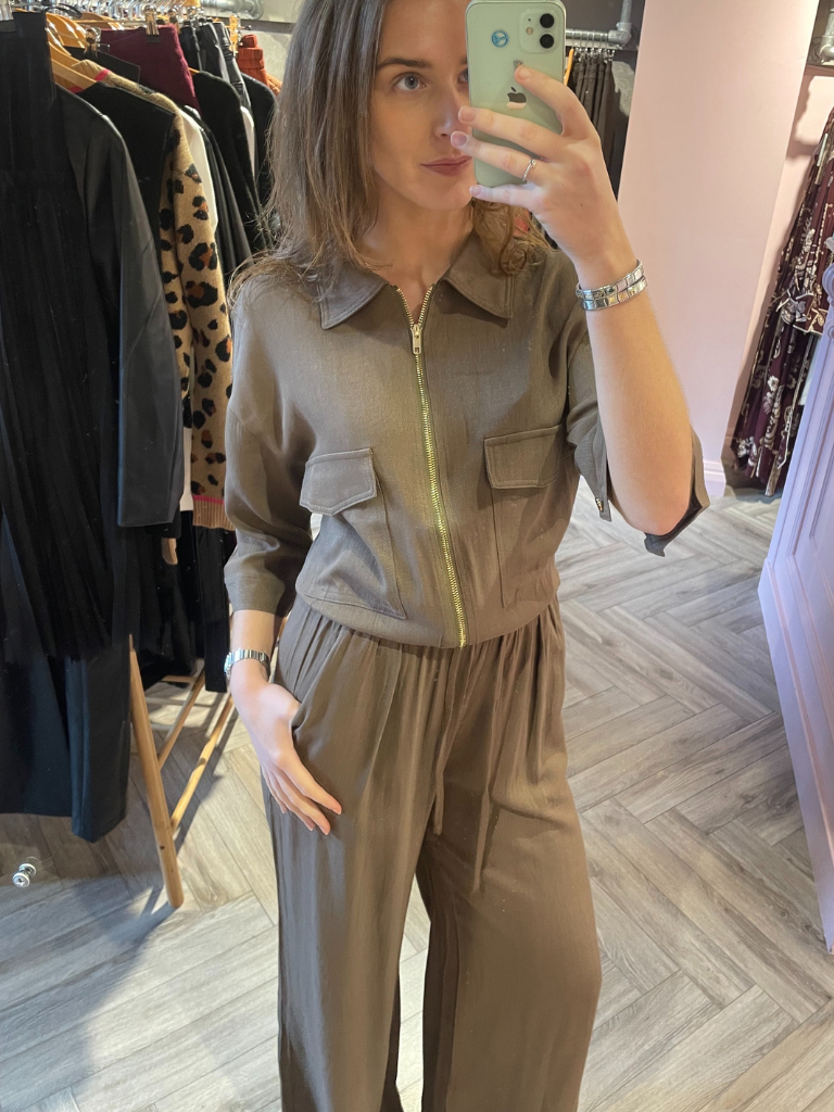 Freya Khaki Jacket