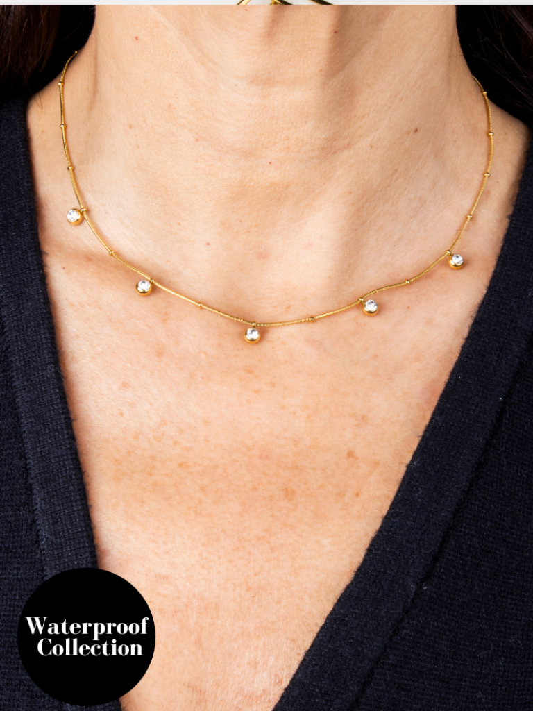 Imogen snakeball necklace