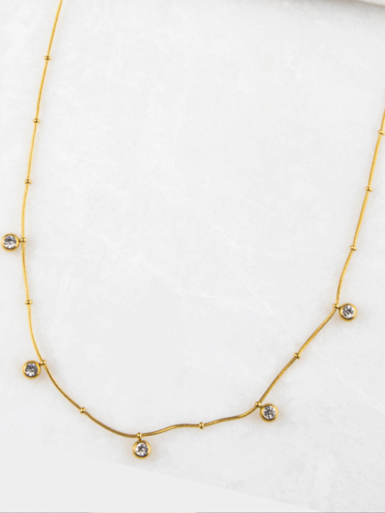 Imogen snakeball necklace