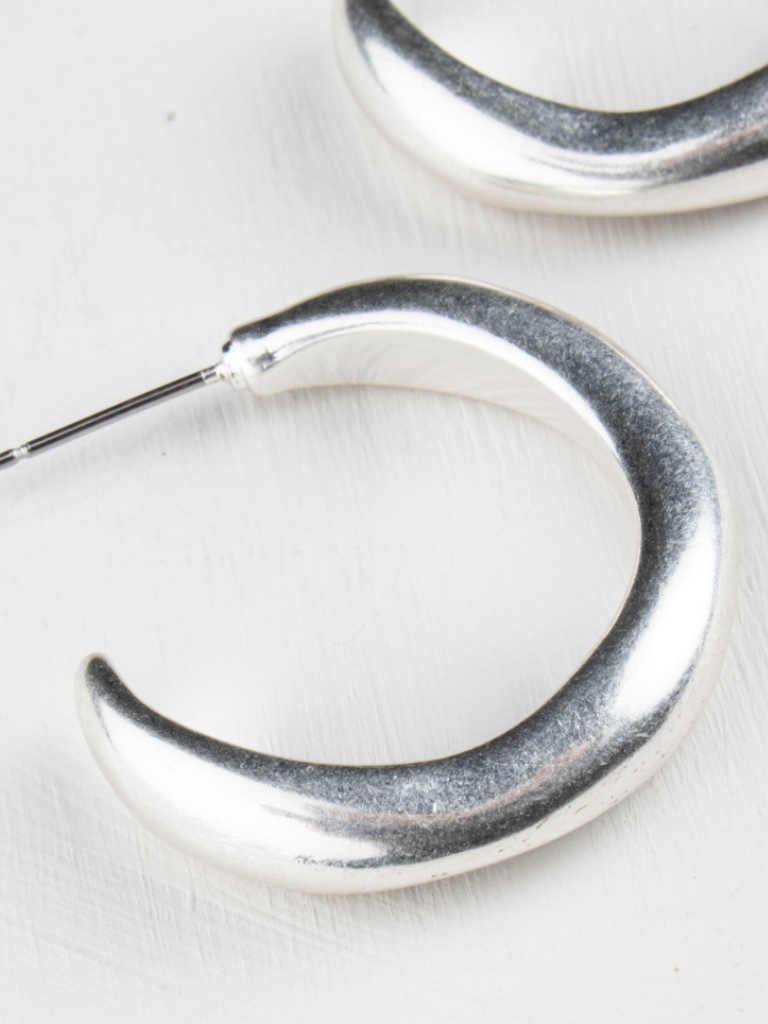 Effie Hoop earrings - Silver