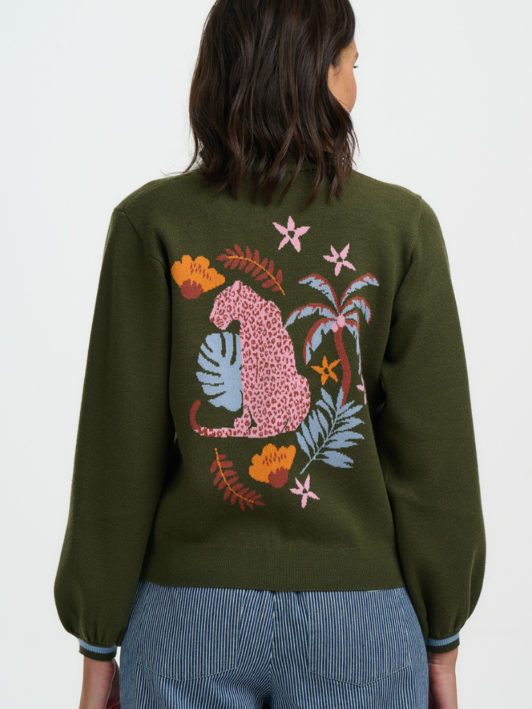 Adrian Cardigan - Khaki