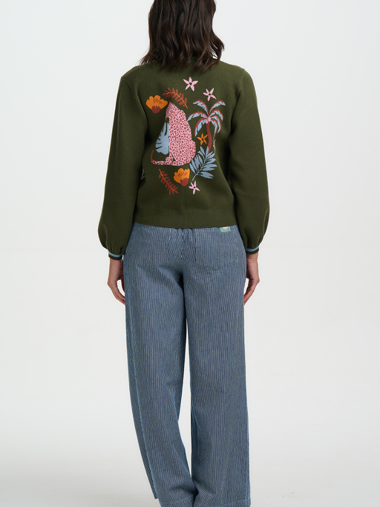 Adrian Cardigan - Khaki