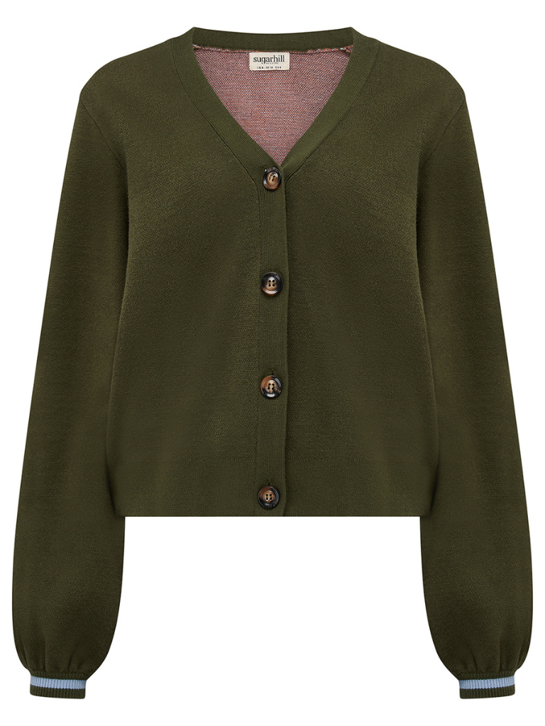 Adrian Cardigan - Khaki