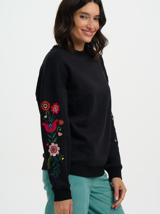 Eadie Sweatshirt - floral