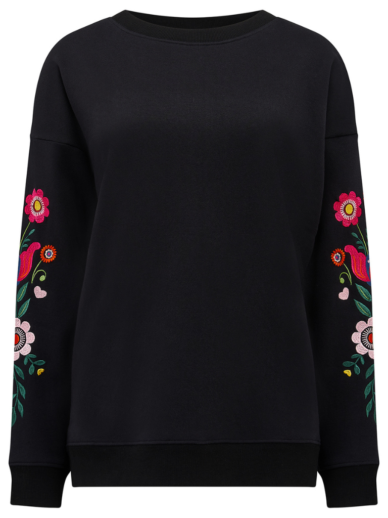 Eadie Sweatshirt - floral