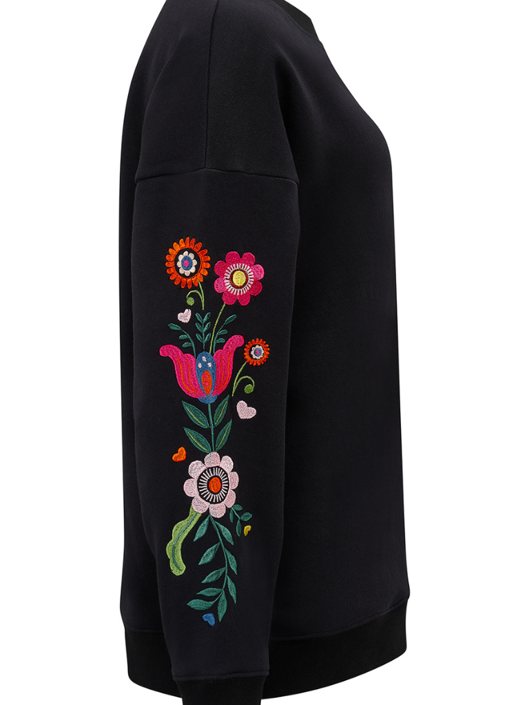 Eadie Sweatshirt - floral