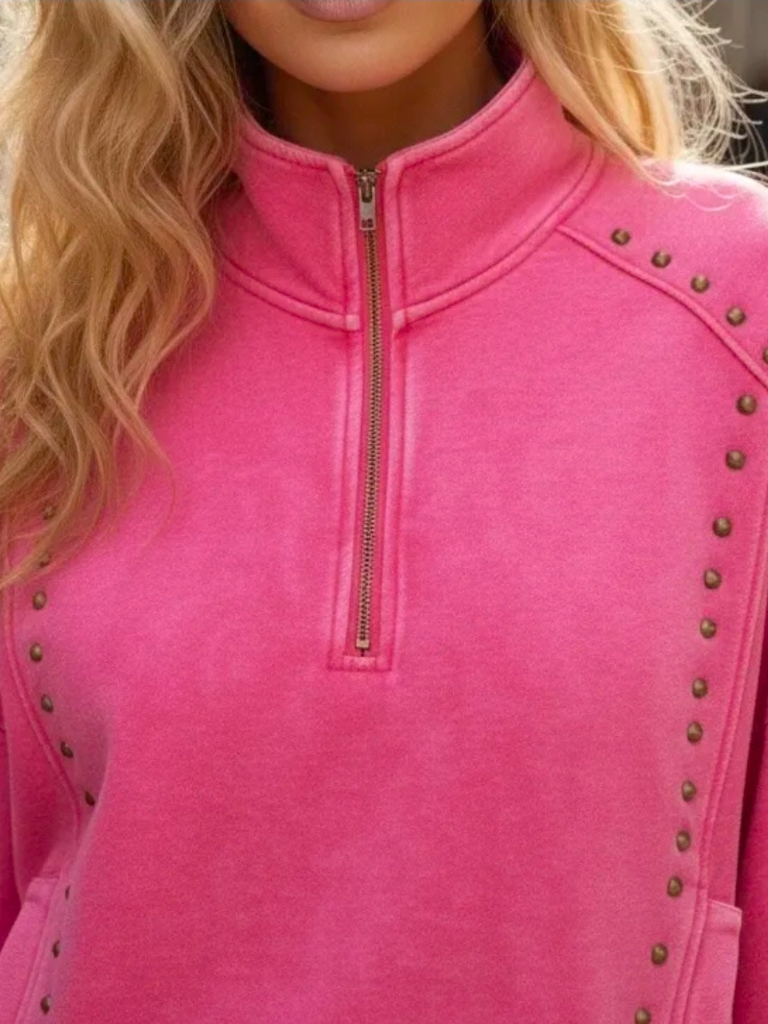 Acid Pink Filly Pullover