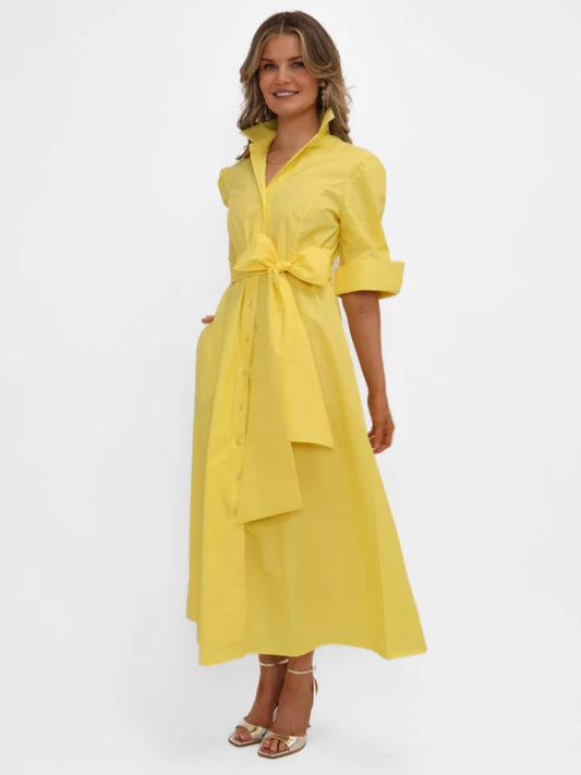 Whitney Yellow Dress