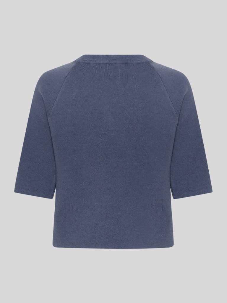 Aubrey East 2/4 Cardigan - Indigo
