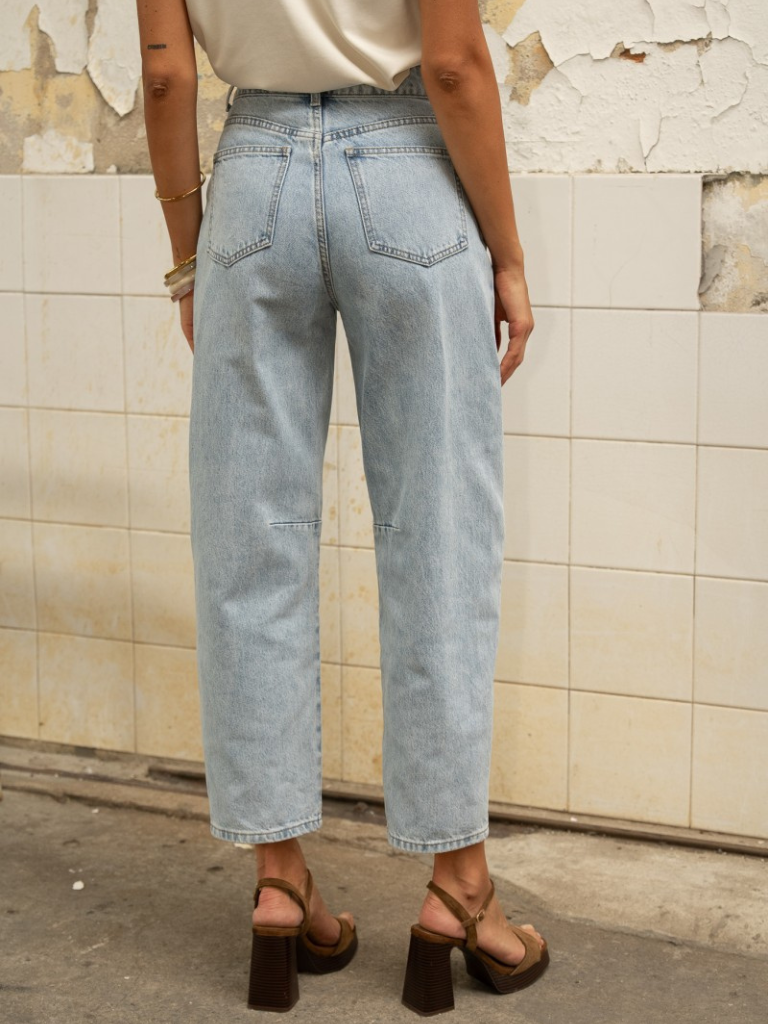 Brandy Balloon Leg - Wash Denim