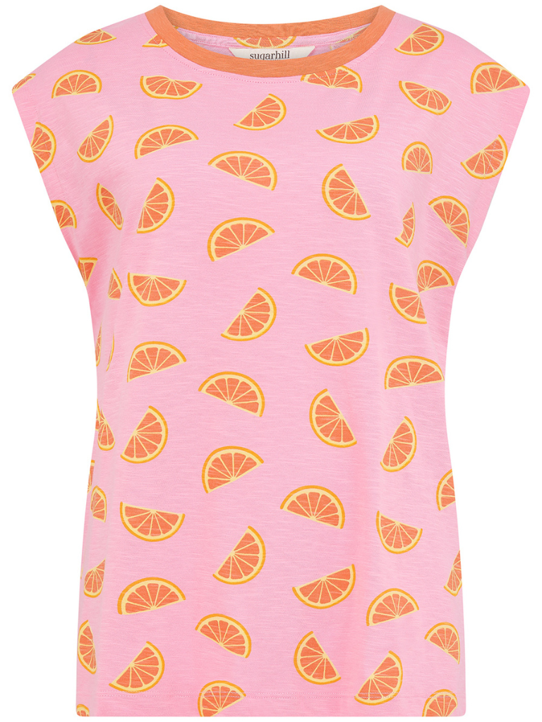 Chrissy Orange Slice Tank