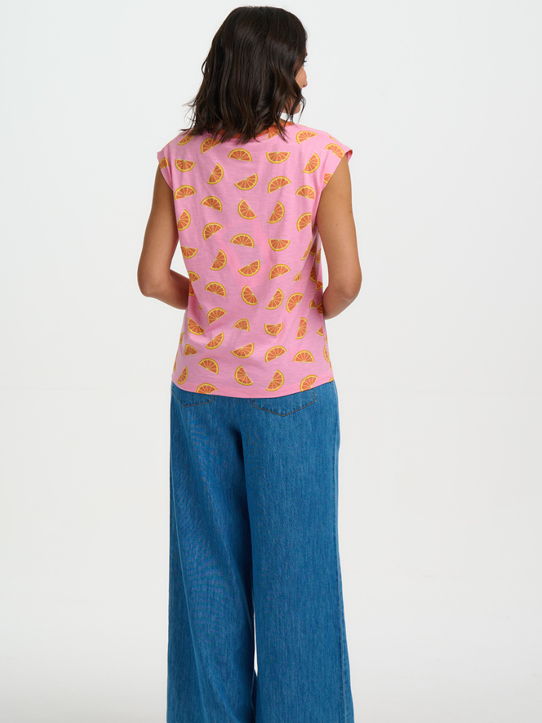 Chrissy Orange Slice Tank