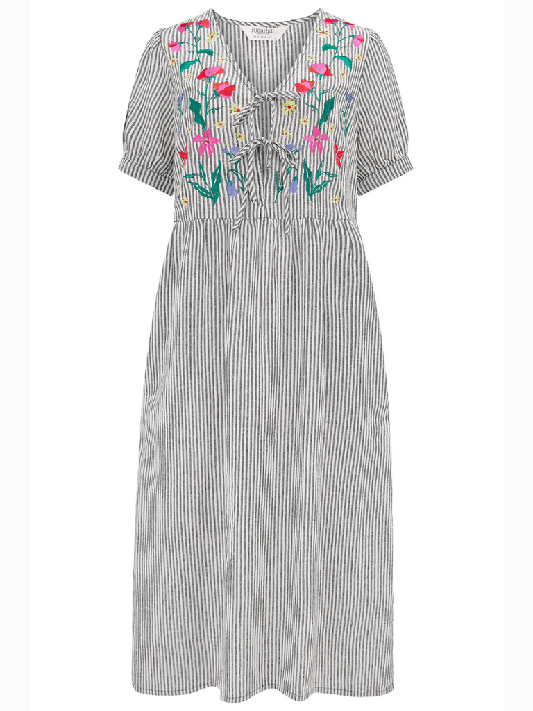 Ruby Midi Smock Dress