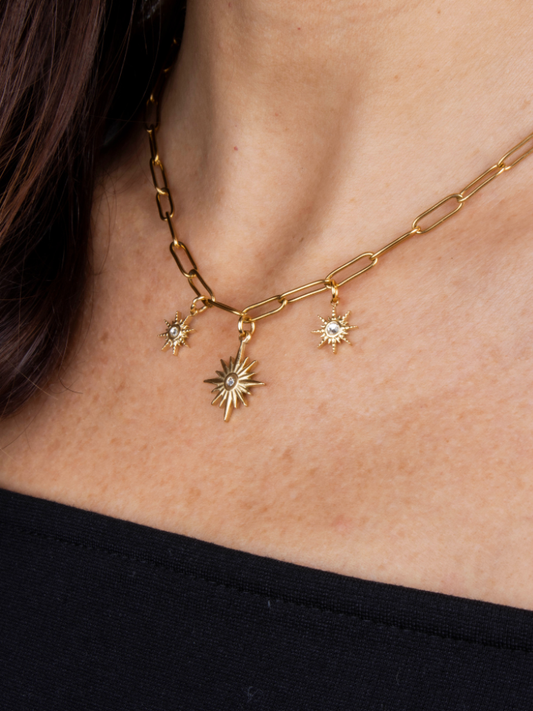 Lottie Starburst 18k Gold Plated