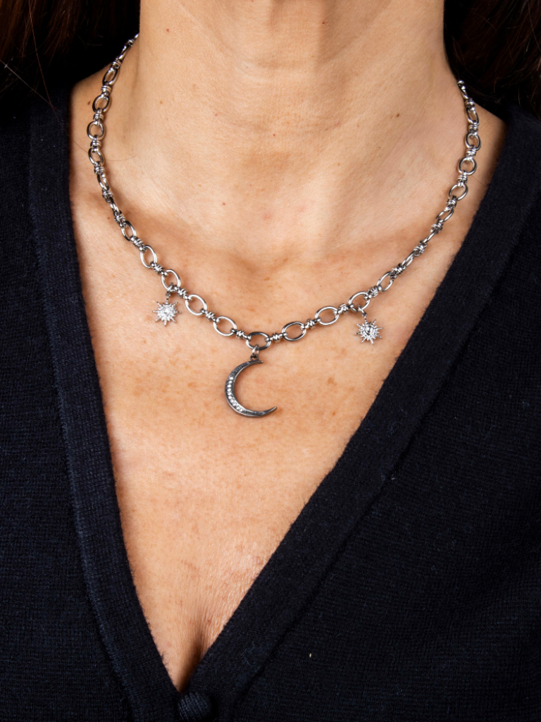 Lucinda Moon & Stars Necklace