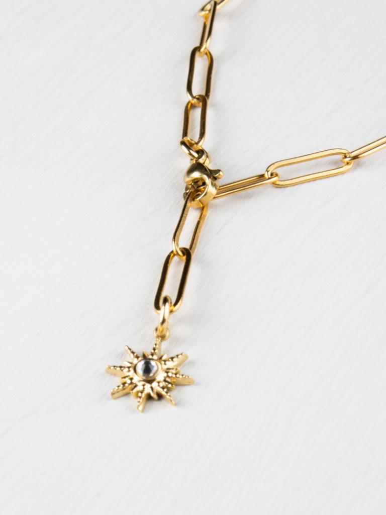 Natasha Starburst 18k Gold Plated