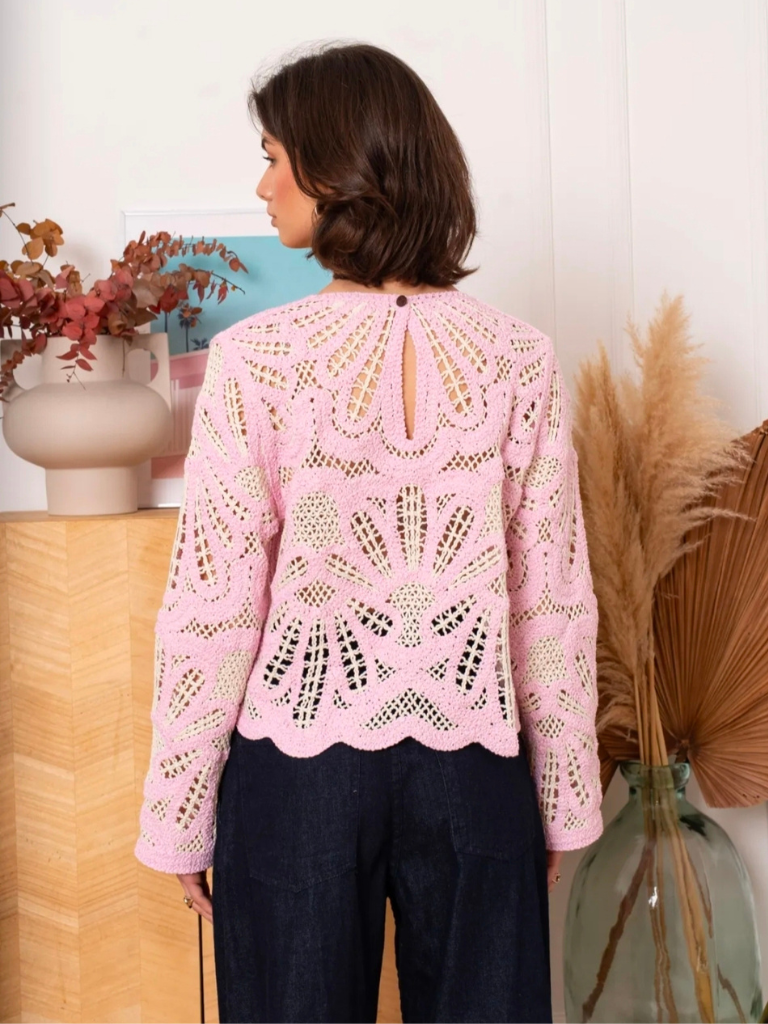 Maya Blush Crochet
