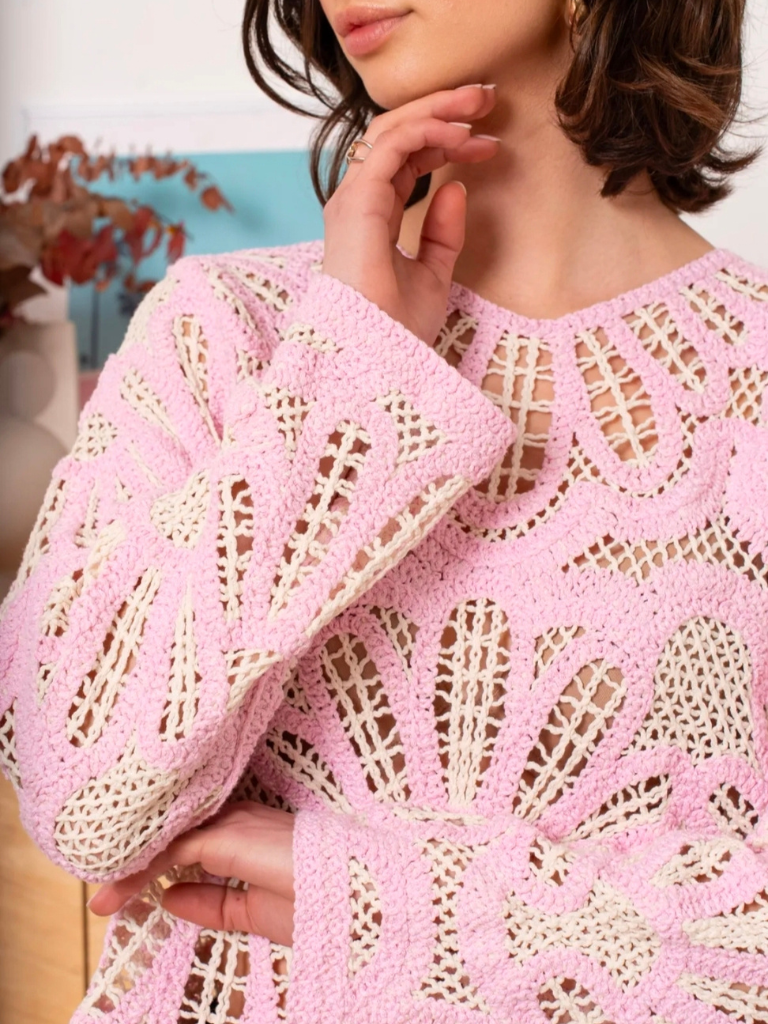 Maya Blush Crochet