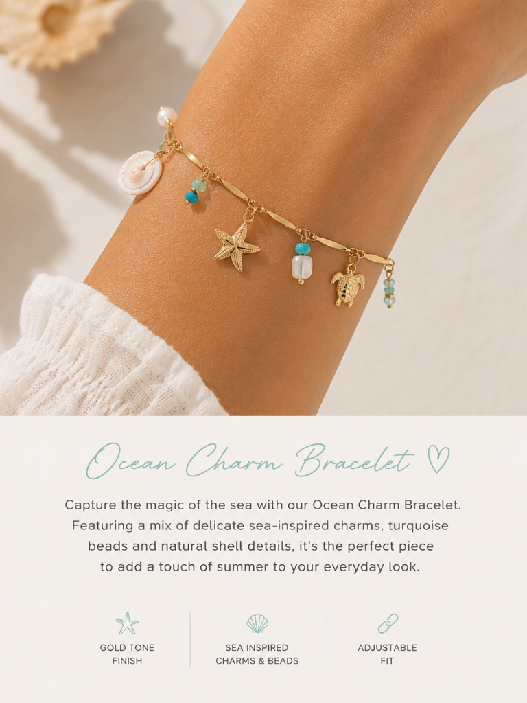 Ocean Charm Bracelet