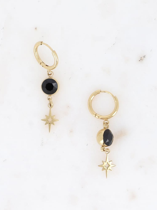 Cosmic Crush Earring Black