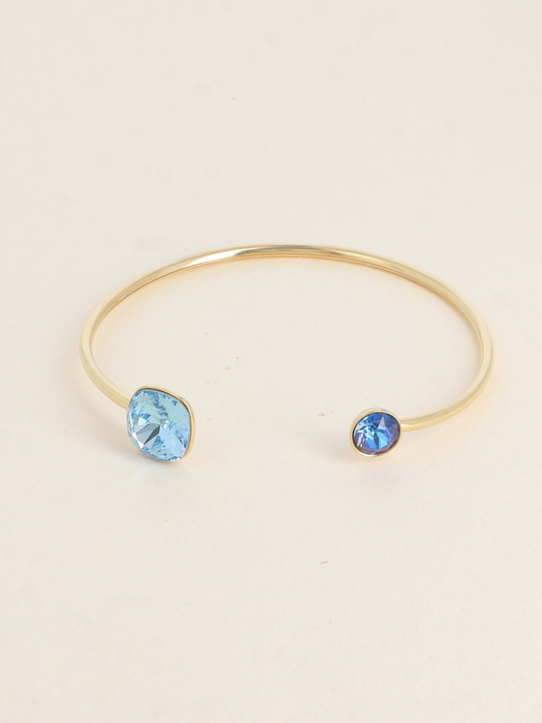 Blue Duo Gem Bracelet