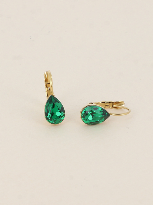 Clara Emerald Gem Earrings
