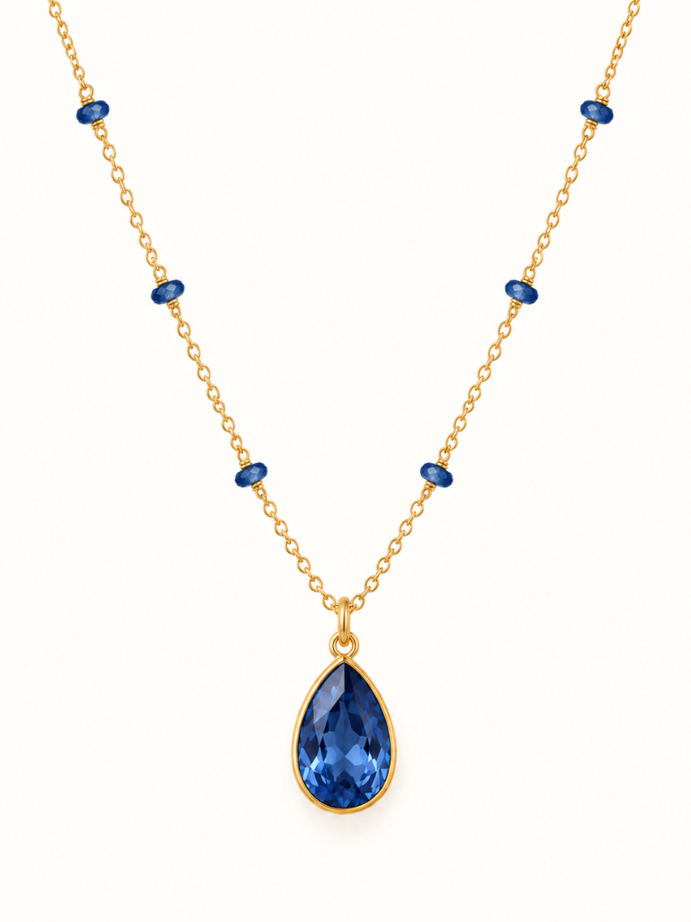 Blair Sapphire Teardrop Necklace