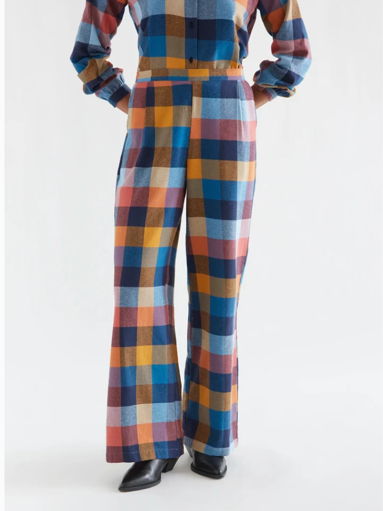Lori Check Cotton Trouser