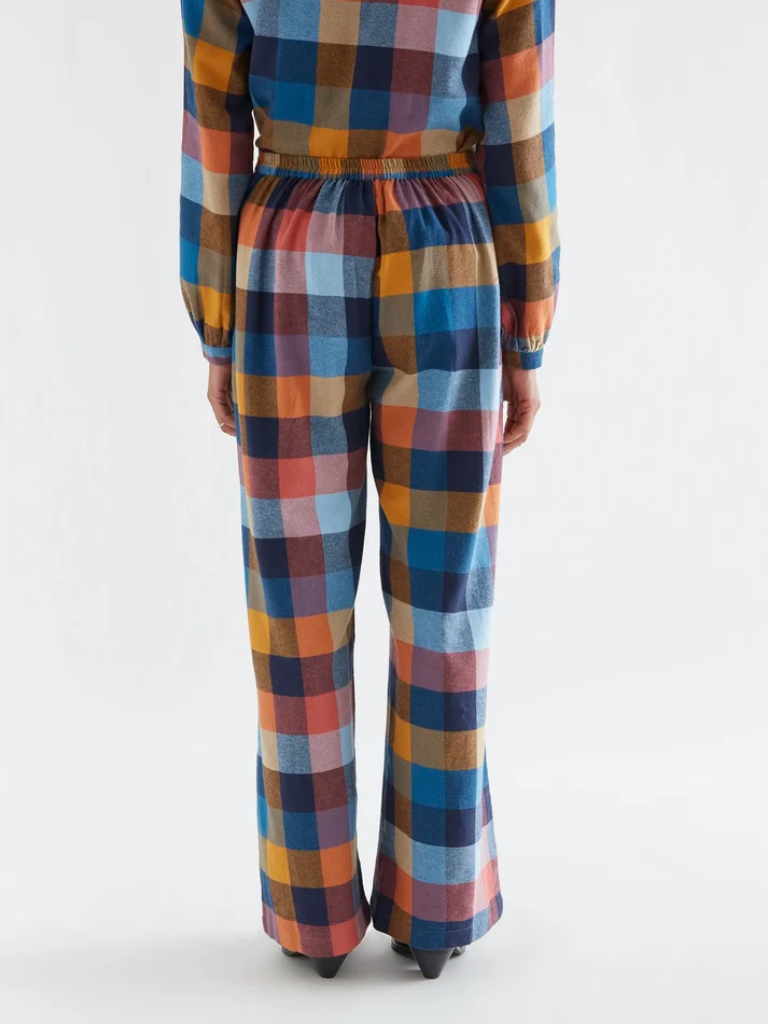 Lori Check Cotton Trouser