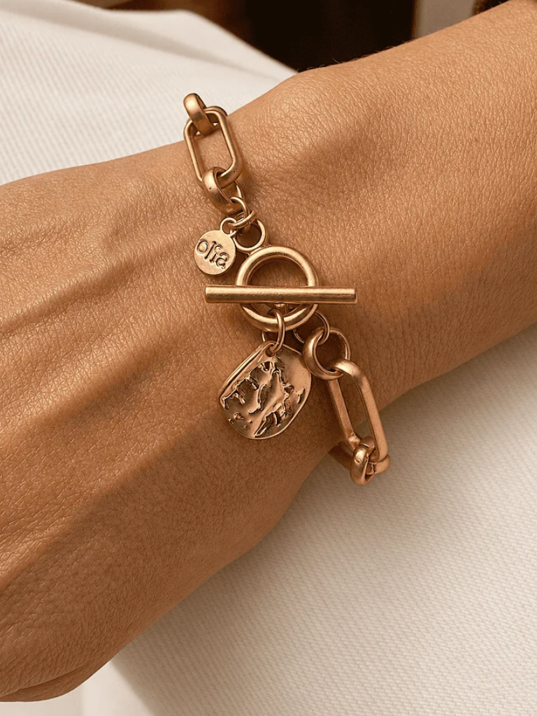 Lucia Coin Bracelet