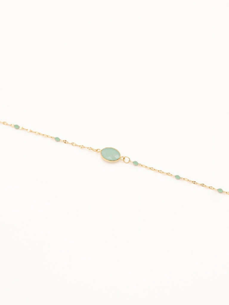 Norah Gem Bracelet Green