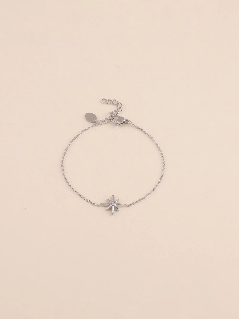 Celeste Silver Star Bracelet
