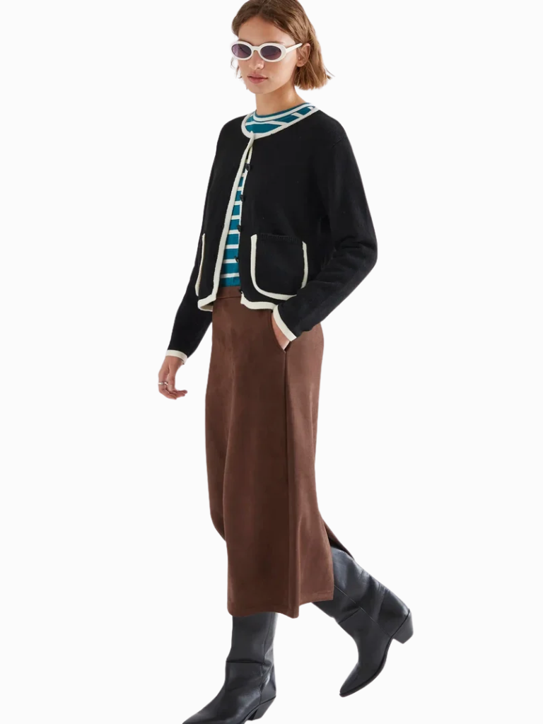 Sophia Brown Skirt