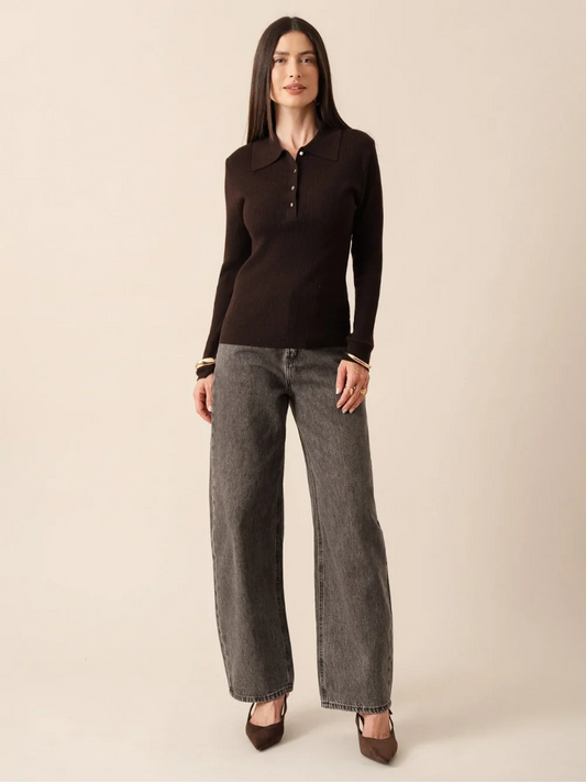 Celine Chocolate Polo