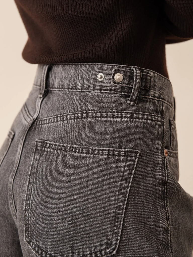 Brune Barrel Grey Jean