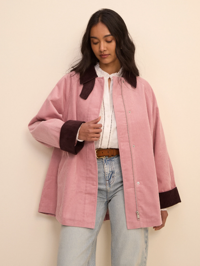 Freddie Cord Barn Coat