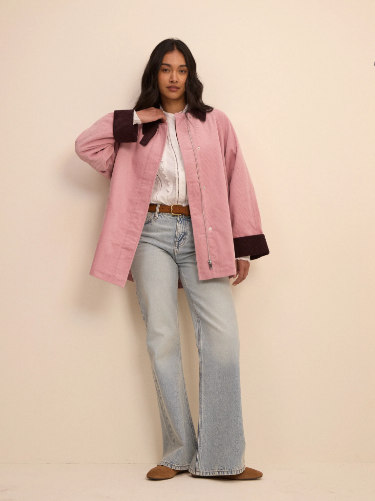 Freddie Cord Barn Coat