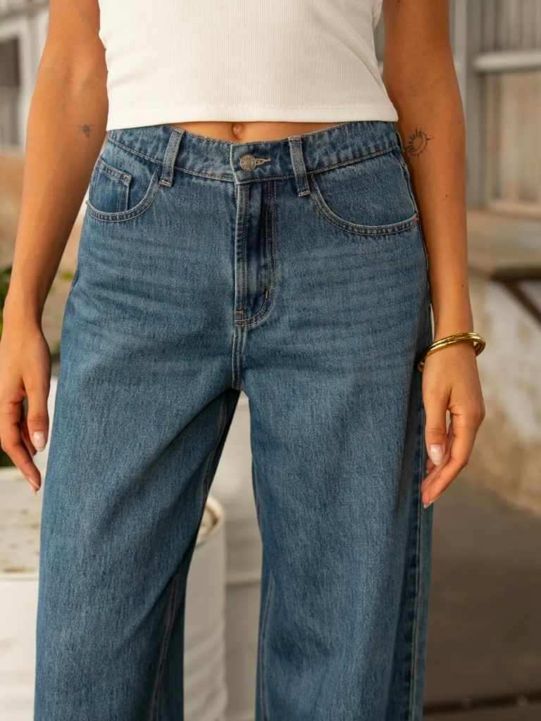 Brune Barrel Denim
