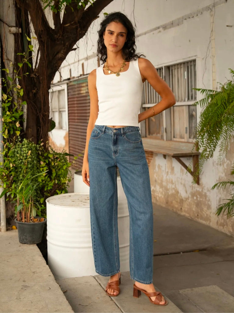 Brune Barrel Denim