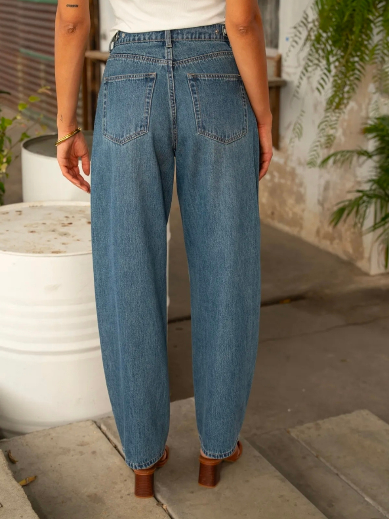 Brune Barrel Denim