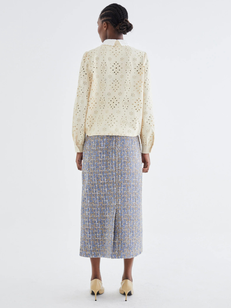 Isla Blouse Buttermilk