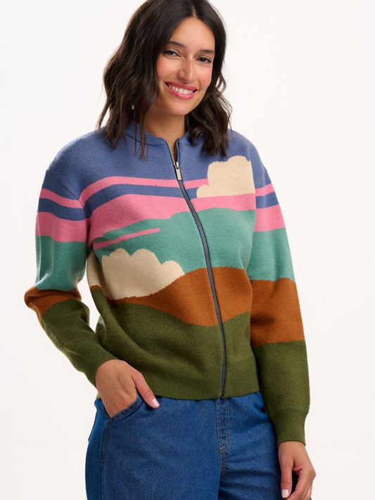 Solana Knitted Bomber