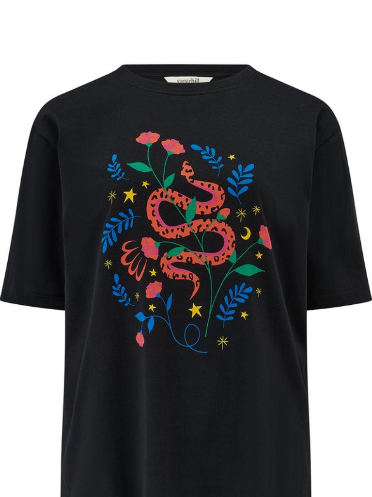 Kinsley T Shirt - Black Snake