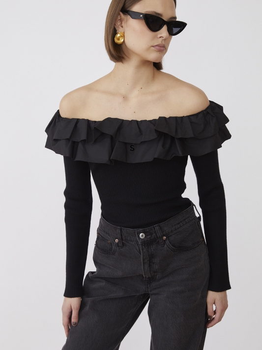 Leesal Top Black