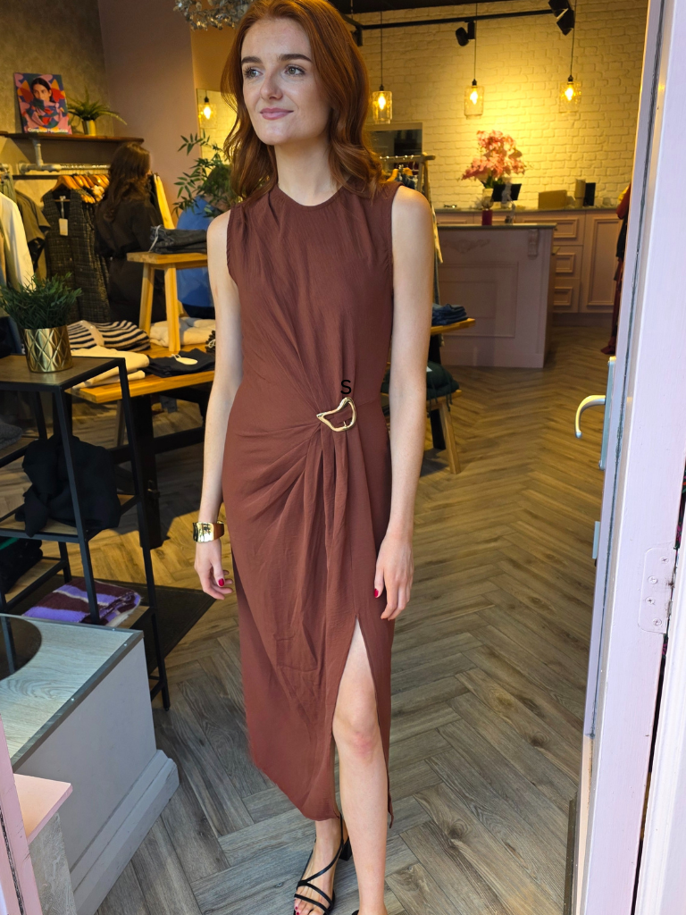 Renee dress - chocolate