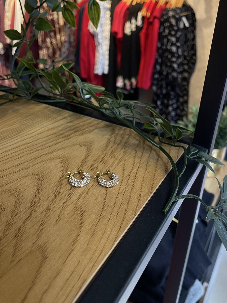 Rita Diamante hoops
