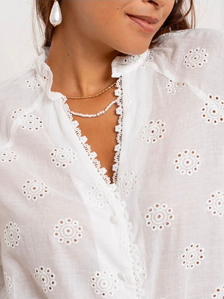 Esme Blouse White