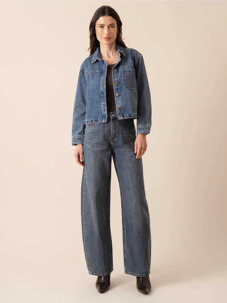 Brune Barrel Light Denim