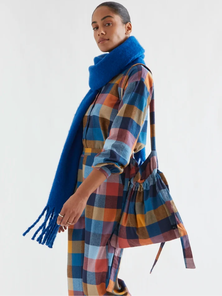 Lori Check Cotton Trouser