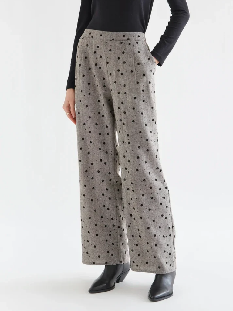 Jemma Floral Tweed Trousers